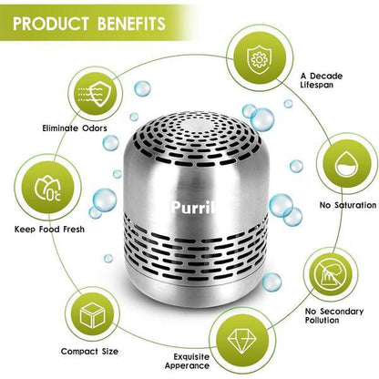 Fridge Odor Eliminator with Activated Carbon